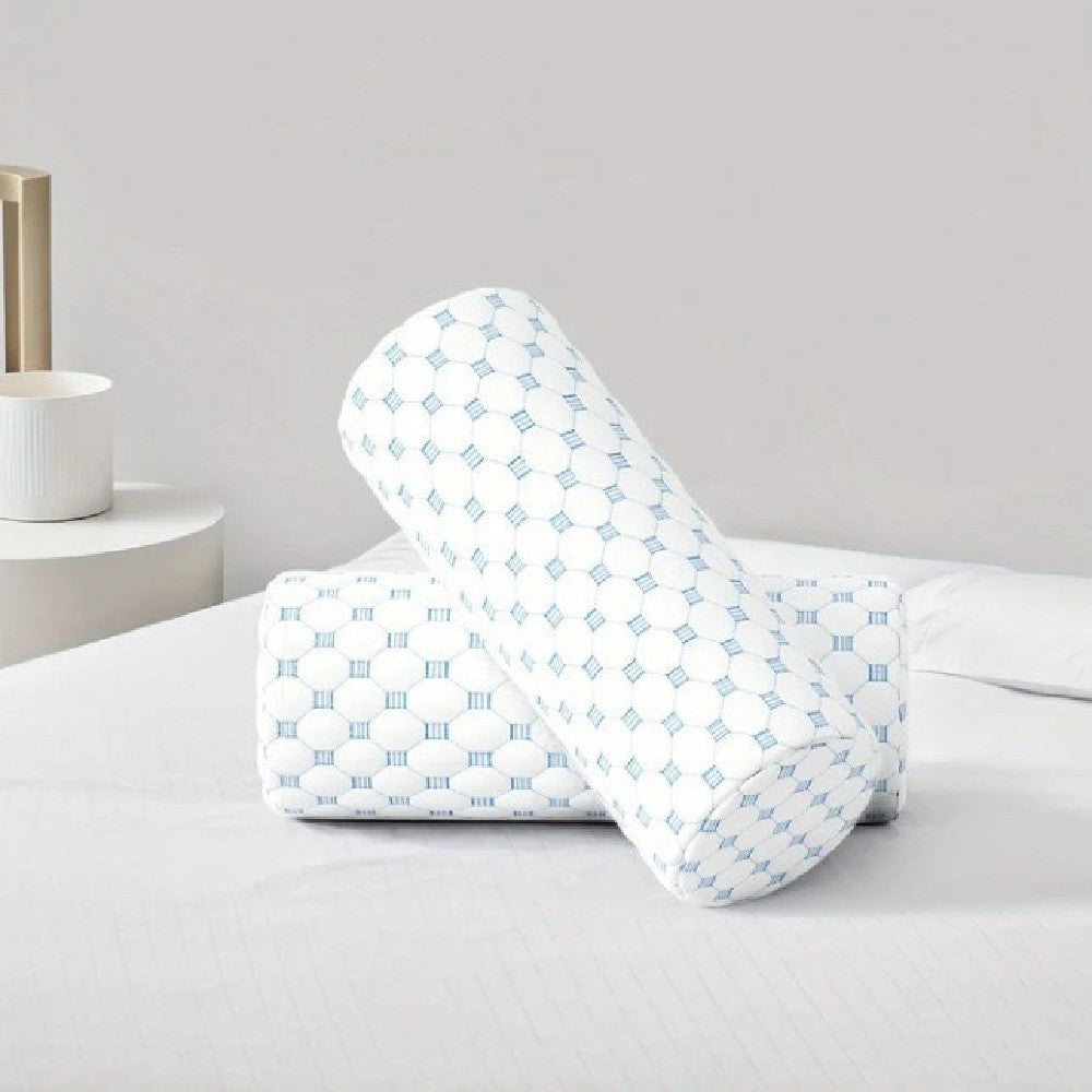 Ergonomic Memory Foam Neck Roll Pad