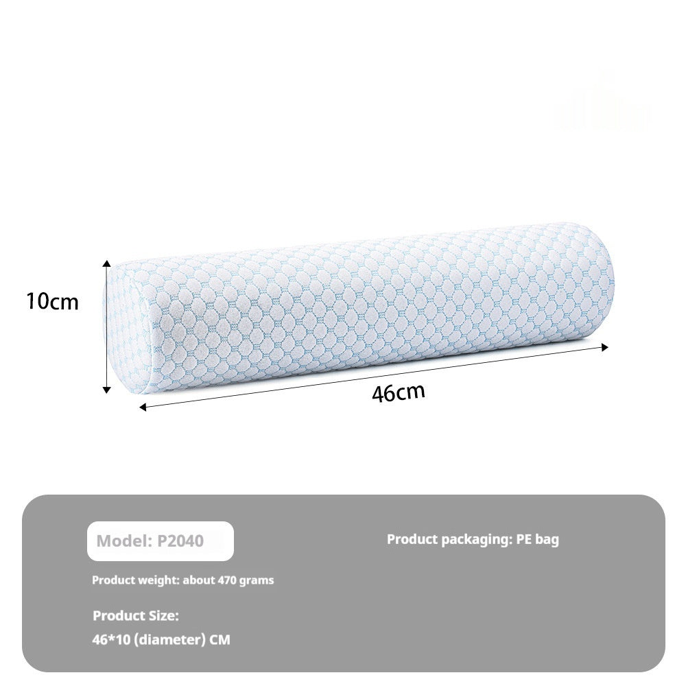 Ergonomic Memory Foam Neck Roll Pad