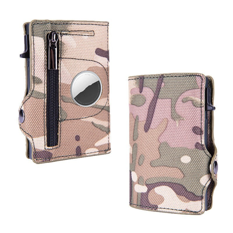 RFID Shielded Anti-theft Ultra-thin Card Holder Men's Multiple Card Slots Wallet