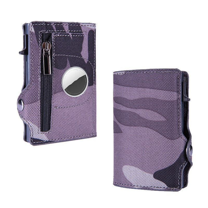RFID Shielded Anti-theft Ultra-thin Card Holder Men's Multiple Card Slots Wallet