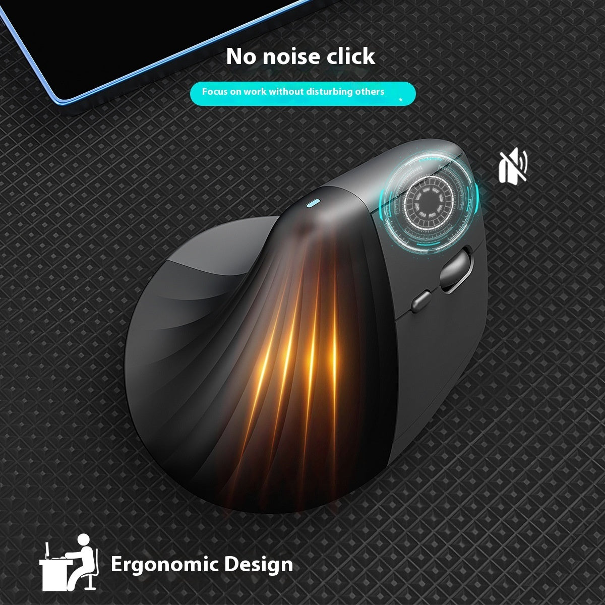 Wireless Bluetooth Vertical Mouse Vertical Ergonomics