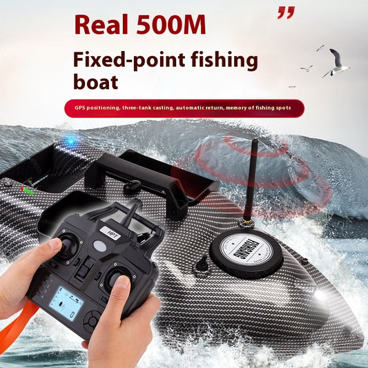 Smart Fishing Boat Automatic Return Fishing Remote Controlled Bait Boat High Power Bait Boat